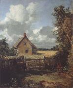 John Constable A cottage in a cornfield Spain oil painting artist